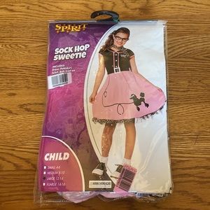 Girls L Sock Hop Sweetie Costume